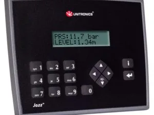 PLC controller Jazz by Unitronics flat panel front