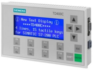 Afficheur Siemens TD400C TEXTDISPLAY 4 lignes pour simatic s7 200 avec cable 25m et accessoires de montage