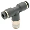 RACCORD ENFICHABLE EN T FILETAGE MALE, 8MM x G1/2" MILIEU, VPC PNEUMATIC NEXA INDUSTRIES CAMEROUN