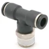 RACCORD ENFICHABLE EN T FILETAGE MALE, 12MM x G1/2" MILIEU, VPC PNEUMATIC NEXA INDUSTRIES CAMEROUN