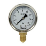 MANOMETRE 0-16 BAR, CADRAN INOX DN100, RACCORD LAITON VERTICAL G1/2", A GLYCERINE NEXA INDUSTRIES CAMEROUN