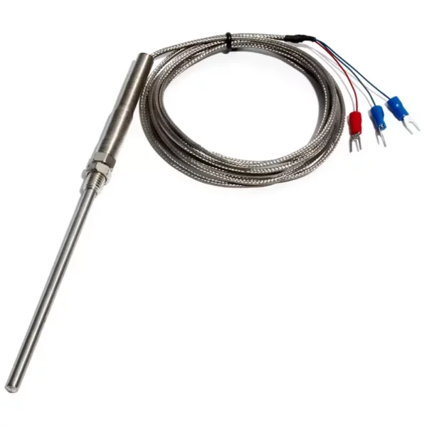 THERMOCOUPLE PT100, SONDE 5x150MM, FILETAGE M8, Tmax 1500°C, TETE MODEL KNE NEXA INDUSTRIES CAMEROUN