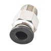 RACCORD ENFICHABLE DROIT FILETAGE MALE, 16MM x G1/4", VPC PNEUMATIC NEXA INDUSTRIES CAMEROUN