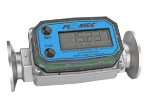 gpi flomec g2s07tq9gma tri clamp flowmeter